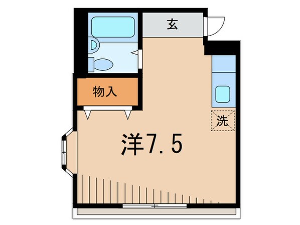 カメリア祐天寺の物件間取画像